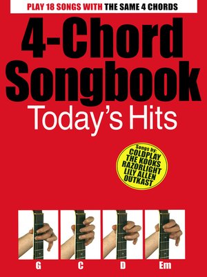 cover image of 4-Chord Songbook Today's Hits
